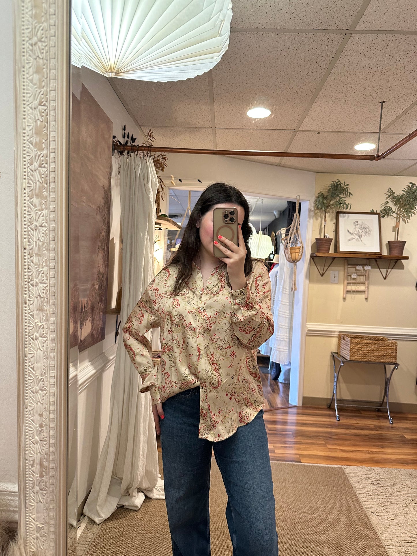 Savannah button up