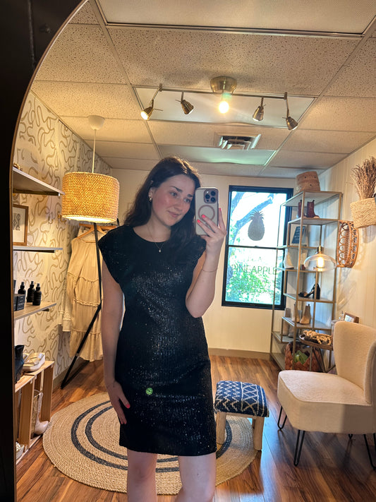 Sequin mini dress