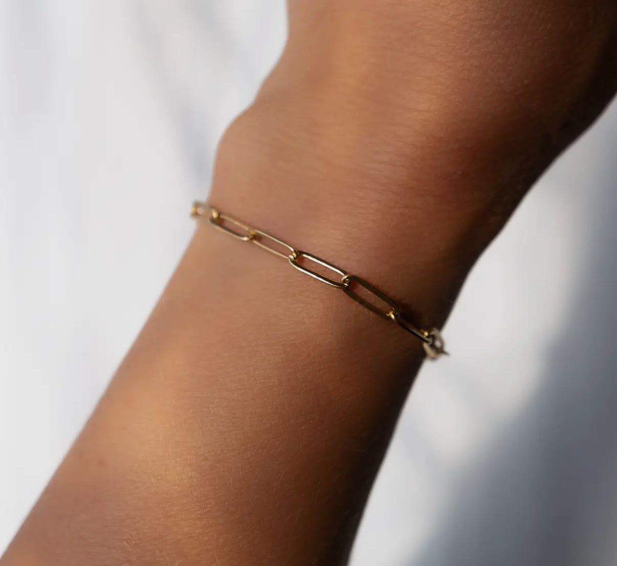 Paperclip Charm Bracelet