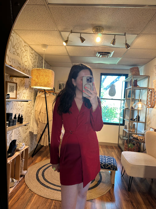 Allie wrap dress