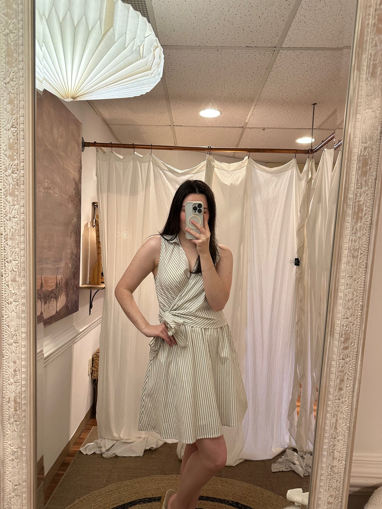 Ivory Mini Dress