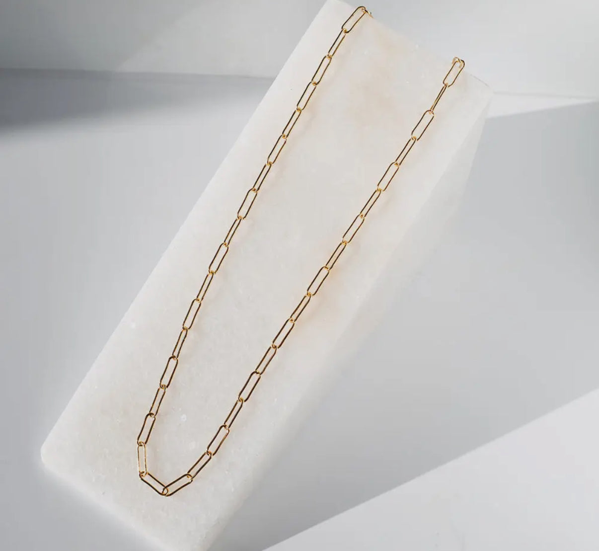 Paperclip Charm Necklace