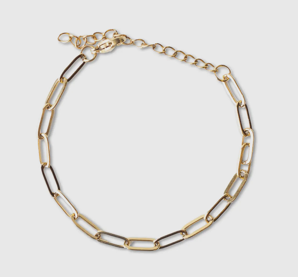 Paperclip Charm Bracelet