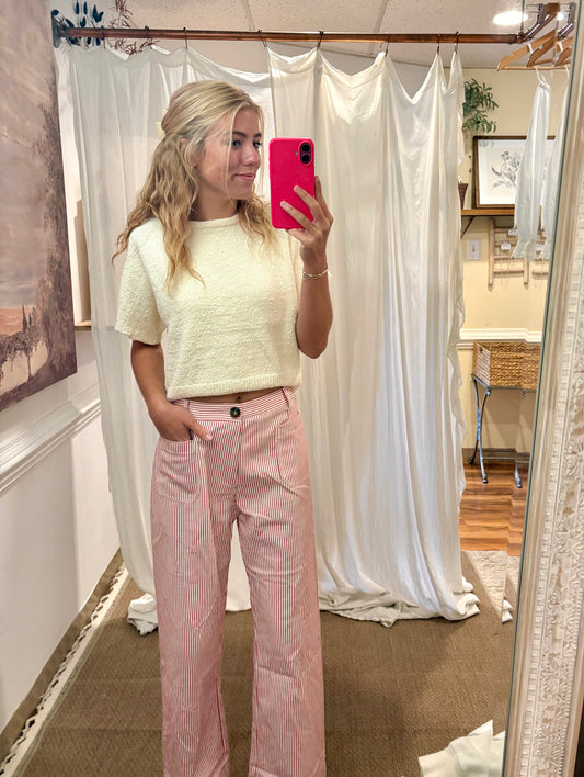 Striped Sailor Pant