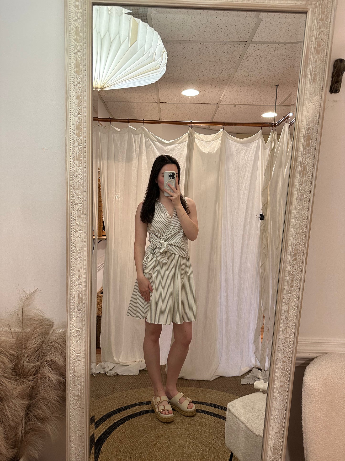 Ivory Mini Dress