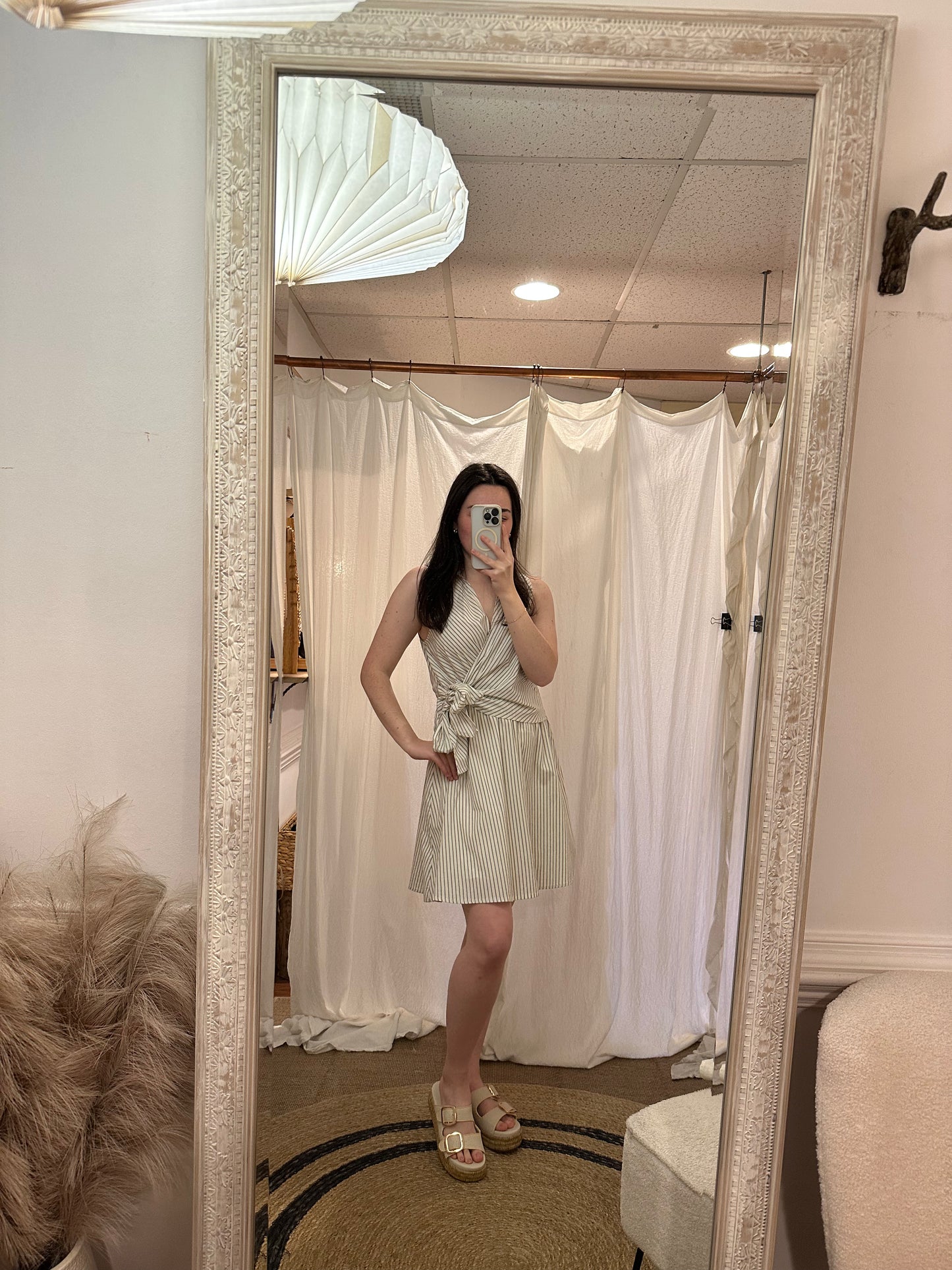 Ivory Mini Dress