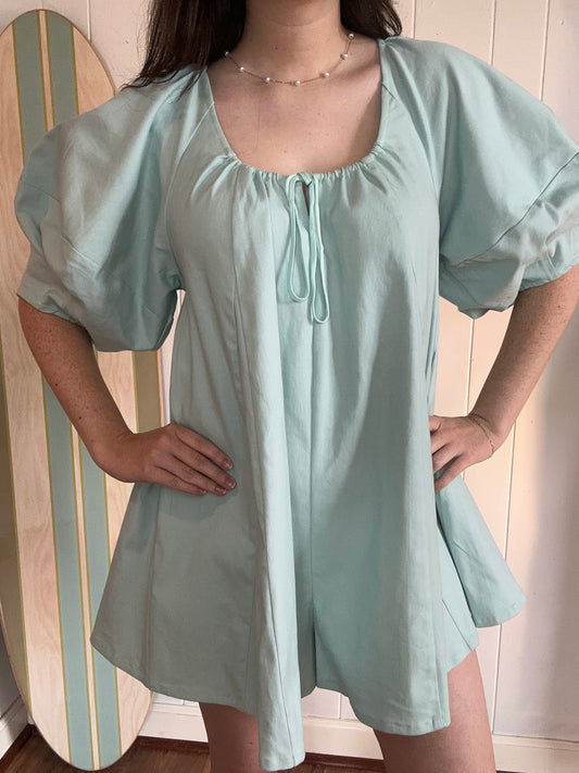 Bahama Blue Romper