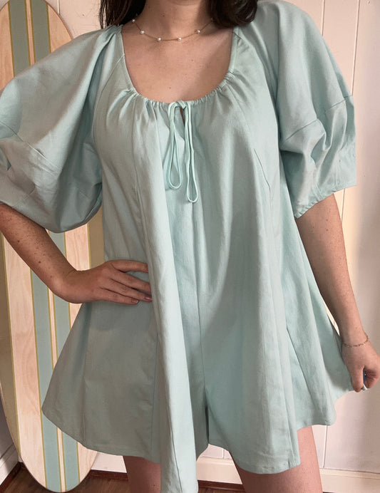 Bahama Blue Romper