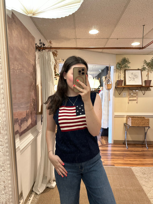 USA Sweater Vest