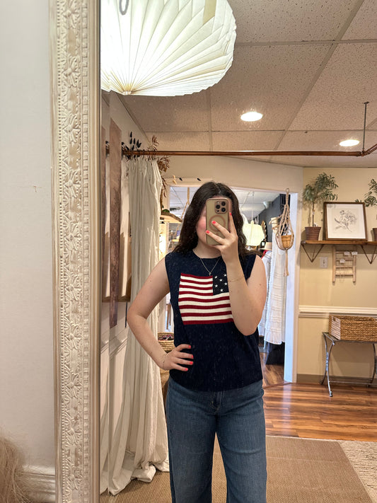 USA Sweater Vest